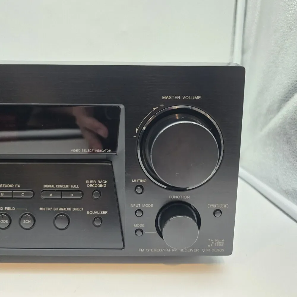 Sony STR-DE985 AM/FM Stereo Receiver Tested & Working!